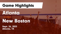 Atlanta  vs New Boston  Game Highlights - Sept. 26, 2023