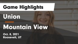 Union  vs Mountain View  Game Highlights - Oct. 8, 2021