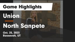 Union  vs North Sanpete Game Highlights - Oct. 25, 2023