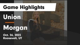 Union  vs Morgan  Game Highlights - Oct. 26, 2023