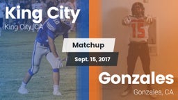 Matchup: King City High vs. Gonzales  2017