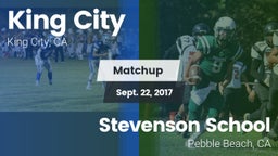 Matchup: King City High vs. Stevenson School 2017