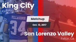 Matchup: King City High vs. San Lorenzo Valley  2017