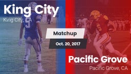 Matchup: King City High vs. Pacific Grove  2017