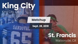 Matchup: King City High vs. St. Francis  2018