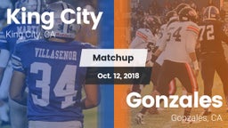Matchup: King City High vs. Gonzales  2018
