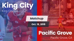 Matchup: King City High vs. Pacific Grove  2018