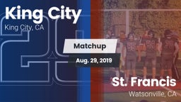 Matchup: King City High vs. St. Francis  2019