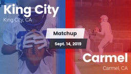 Matchup: King City High vs. Carmel  2019