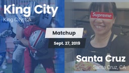 Matchup: King City High vs. Santa Cruz  2019