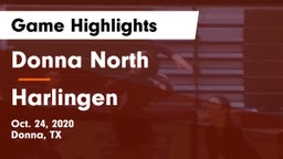 Donna North  vs Harlingen  Game Highlights - Oct. 24, 2020
