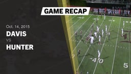 Recap: Davis  vs. Hunter  2015