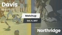 Matchup: Davis  vs. Northridge  2017