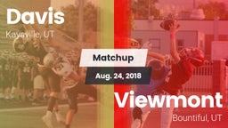 Matchup: Davis  vs. Viewmont  2018
