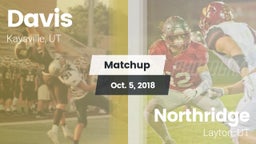 Matchup: Davis  vs. Northridge  2018