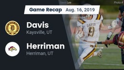 Recap: Davis  vs. Herriman  2019