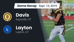 Recap: Davis  vs. Layton  2019