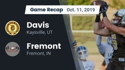 Recap: Davis  vs. Fremont  2019