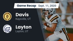 Recap: Davis  vs. Layton  2020