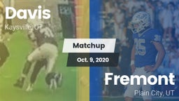 Matchup: Davis  vs. Fremont  2020