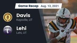 Recap: Davis  vs. Lehi  2021