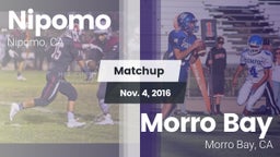 Matchup: Nipomo  vs. Morro Bay  2016