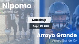 Matchup: Nipomo  vs. Arroyo Grande  2017