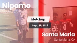 Matchup: Nipomo  vs. Santa Maria  2018