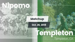 Matchup: Nipomo  vs. Templeton  2018