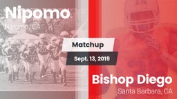 Matchup: Nipomo  vs. Bishop Diego  2019