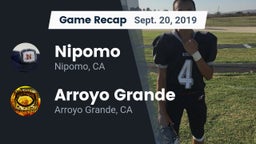 Recap: Nipomo  vs. Arroyo Grande  2019