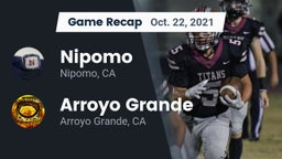 Recap: Nipomo  vs. Arroyo Grande  2021