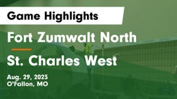 Fort Zumwalt North  vs St. Charles West  Game Highlights - Aug. 29, 2023