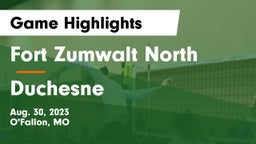 Fort Zumwalt North  vs Duchesne  Game Highlights - Aug. 30, 2023