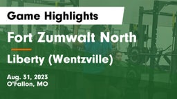 Fort Zumwalt North  vs Liberty (Wentzville)  Game Highlights - Aug. 31, 2023