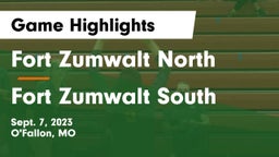 Fort Zumwalt North  vs Fort Zumwalt South  Game Highlights - Sept. 7, 2023