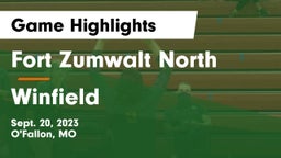 Fort Zumwalt North  vs Winfield  Game Highlights - Sept. 20, 2023
