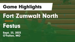 Fort Zumwalt North  vs Festus  Game Highlights - Sept. 23, 2023