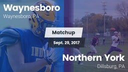 Matchup: Waynesboro High vs. Northern York  2017