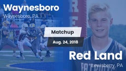 Matchup: Waynesboro High vs. Red Land  2018