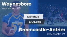 Matchup: Waynesboro High vs. Greencastle-Antrim  2018