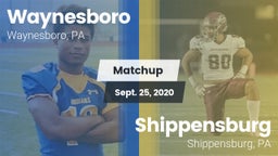 Matchup: Waynesboro High vs. Shippensburg  2020