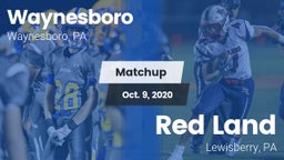 Matchup: Waynesboro High vs. Red Land  2020
