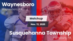 Matchup: Waynesboro High vs. Susquehanna Township  2020