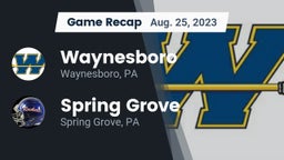 Recap: Waynesboro  vs. Spring Grove  2023