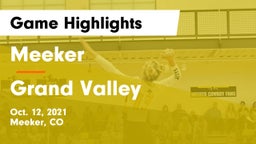 Meeker  vs Grand Valley  Game Highlights - Oct. 12, 2021