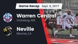 Recap: Warren Central  vs. Neville  2017