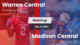 Matchup: Warren Central High vs. Madison Central  2017
