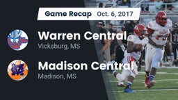 Recap: Warren Central  vs. Madison Central  2017