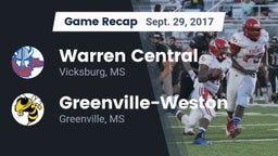 Recap: Warren Central  vs. Greenville-Weston  2017
